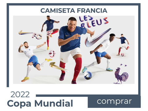 Camiseta Francia 2022